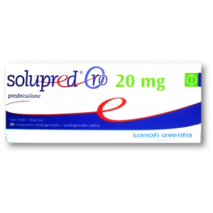 SOLUPRED ORO 20 MG ( PREDNISOLONE ) 20 ORO-DISPERSIBLE TABLETS
